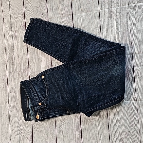 Lucky Brand w26 dark denim skinny jeans - Picture 1 of 12